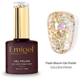 Special gel Polish-Flash Bloom Gel Polish-010-Golden Prism